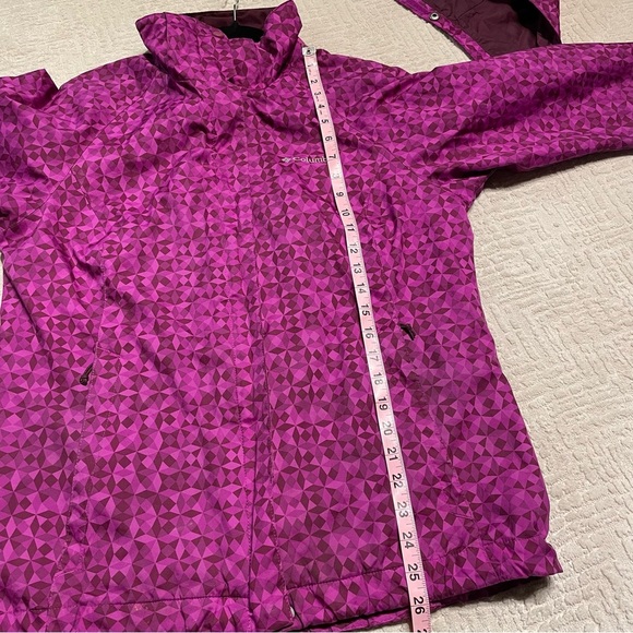 Columbia Outer West Interchange 3in1 shell jacket windbreaker Women’s Small - Picture 11 of 11